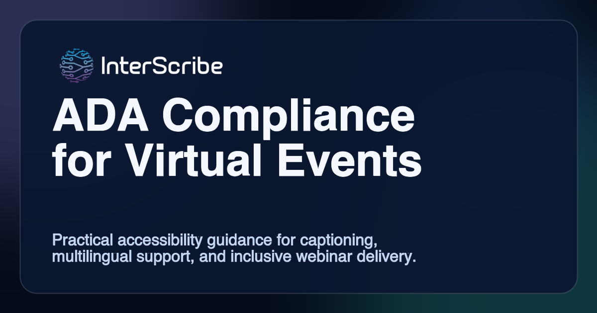 Accessibility Policy Template